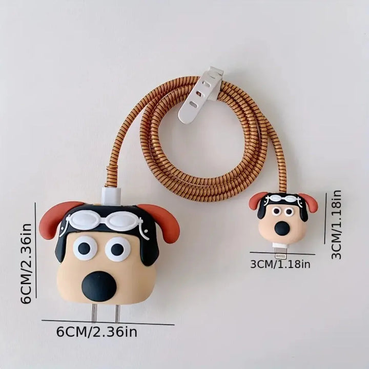 Cute Puppy Charging Case