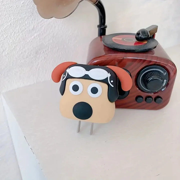 Cute Puppy Charging Case