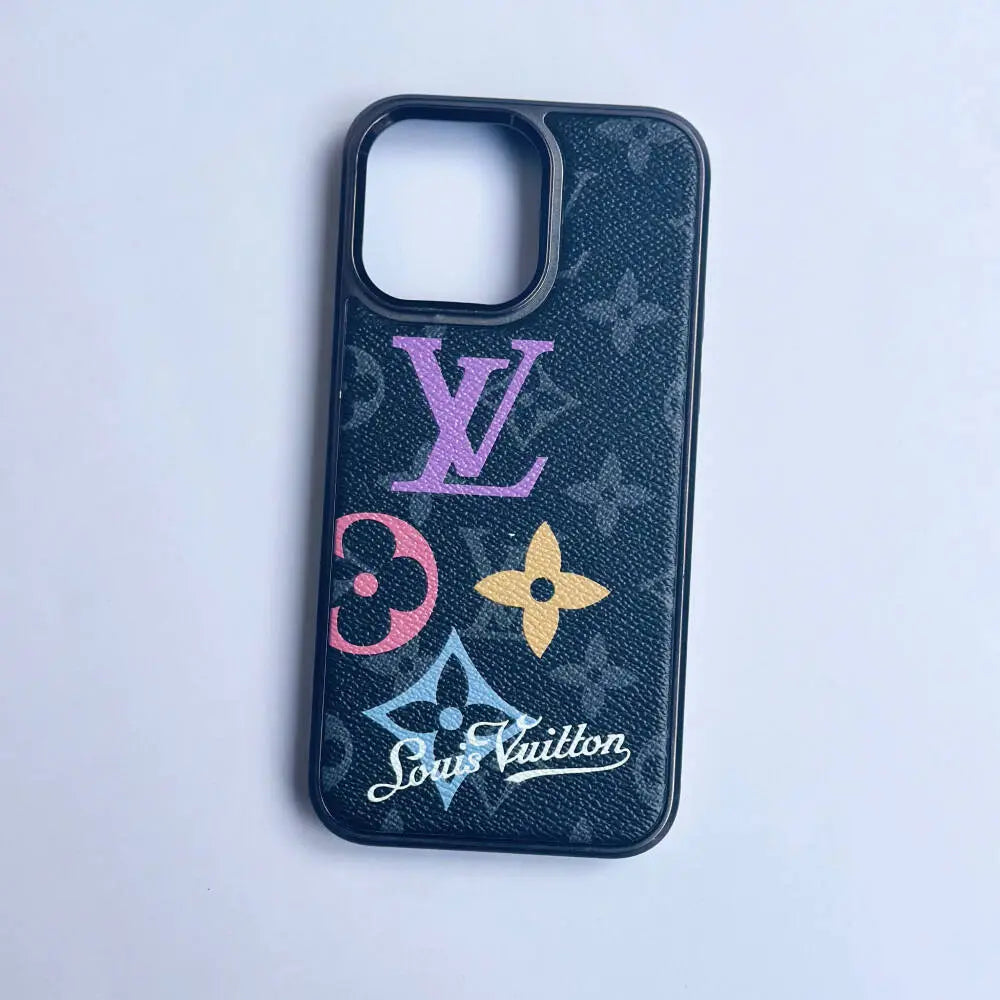 Luxury Brand LV Leather Case