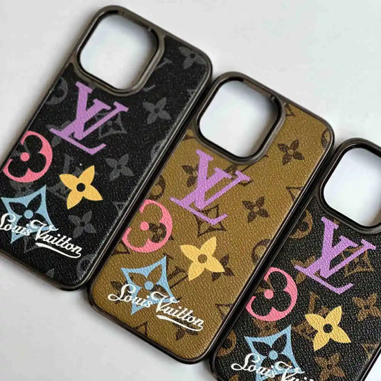 Luxury Brand LV Leather Case