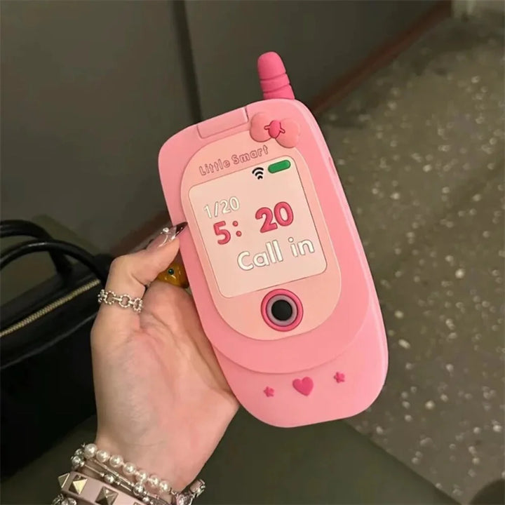 Flap Phone Mirror Case(Lite Pink )