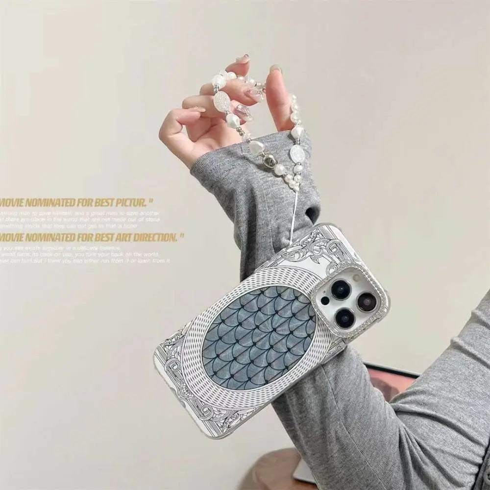 Oceanic Pearl Dream Case with Pendant Charm