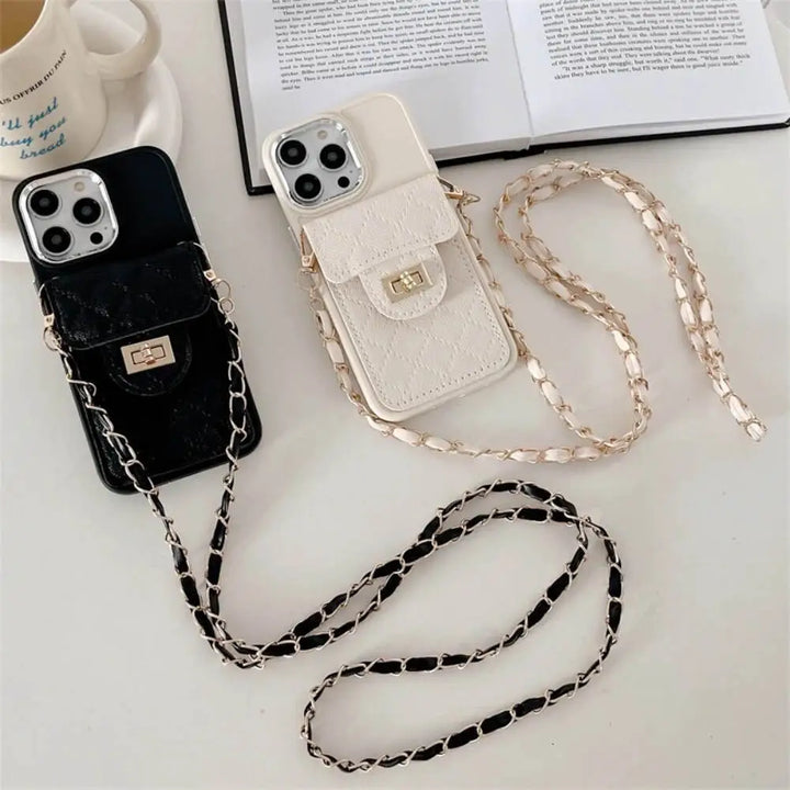Leather Purse Wallet Case With Hanging