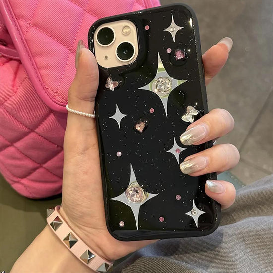 Iphone Black Diamond Star Case