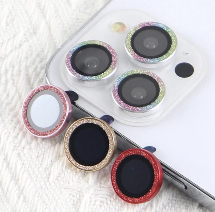 Iphone Glitter Camera Ring