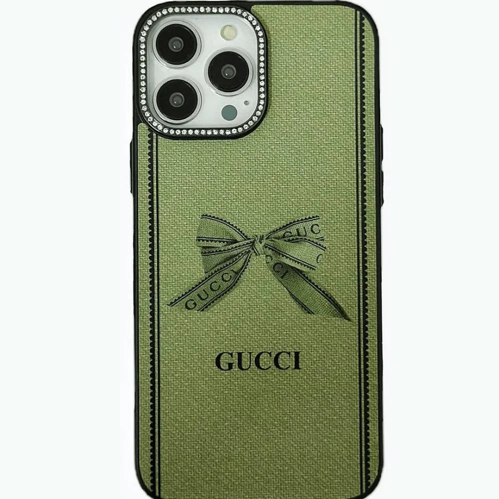 Luxury Brand Case With Daimond Camera Chrome