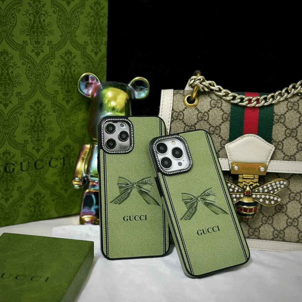 Luxury Brand Case With Daimond Camera Chrome