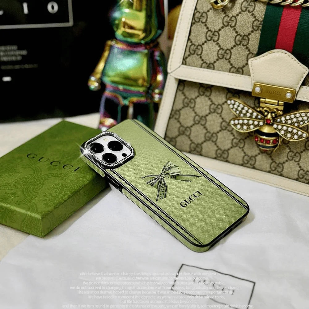 Luxury Brand Case With Daimond Camera Chrome