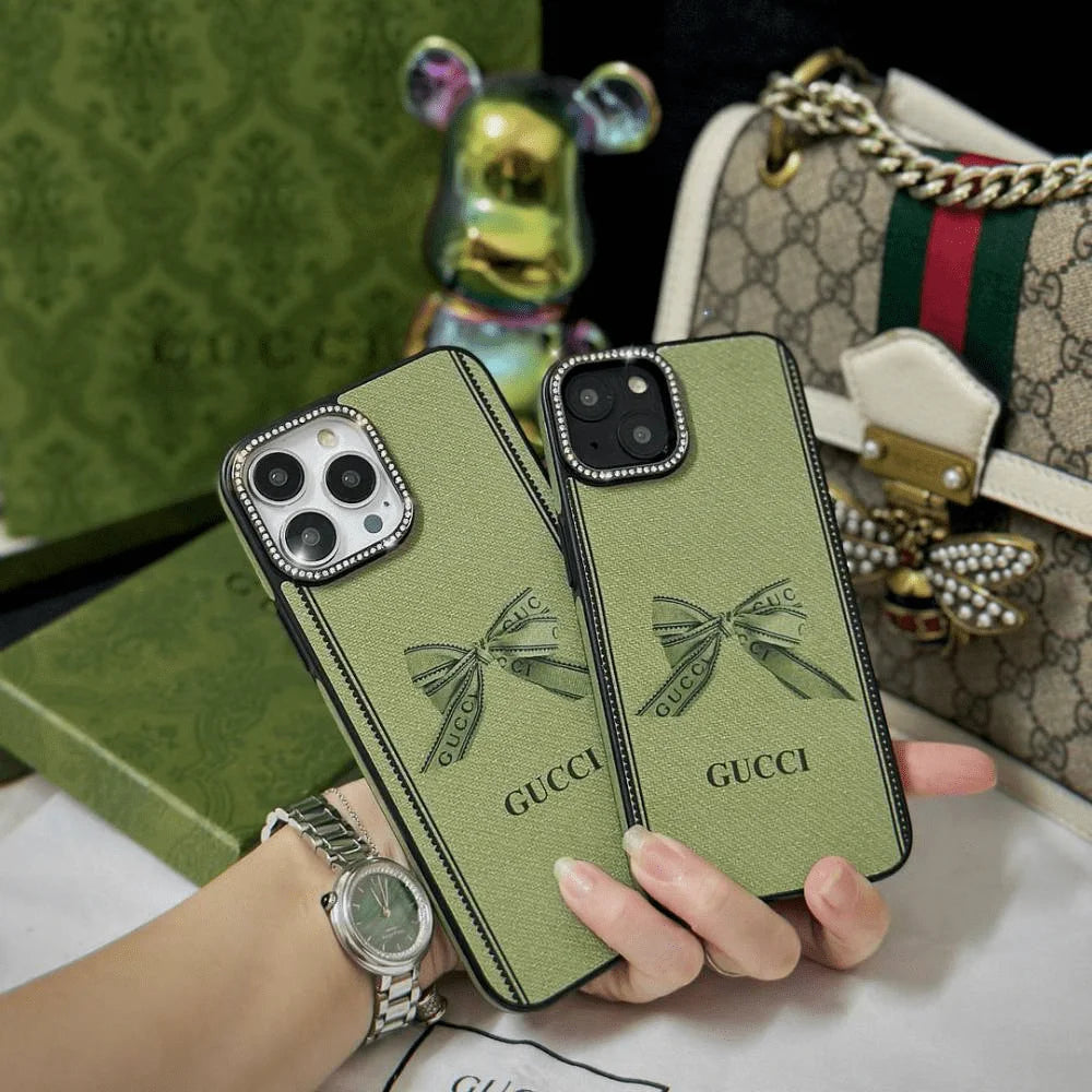 Luxury Brand Case With Daimond Camera Chrome