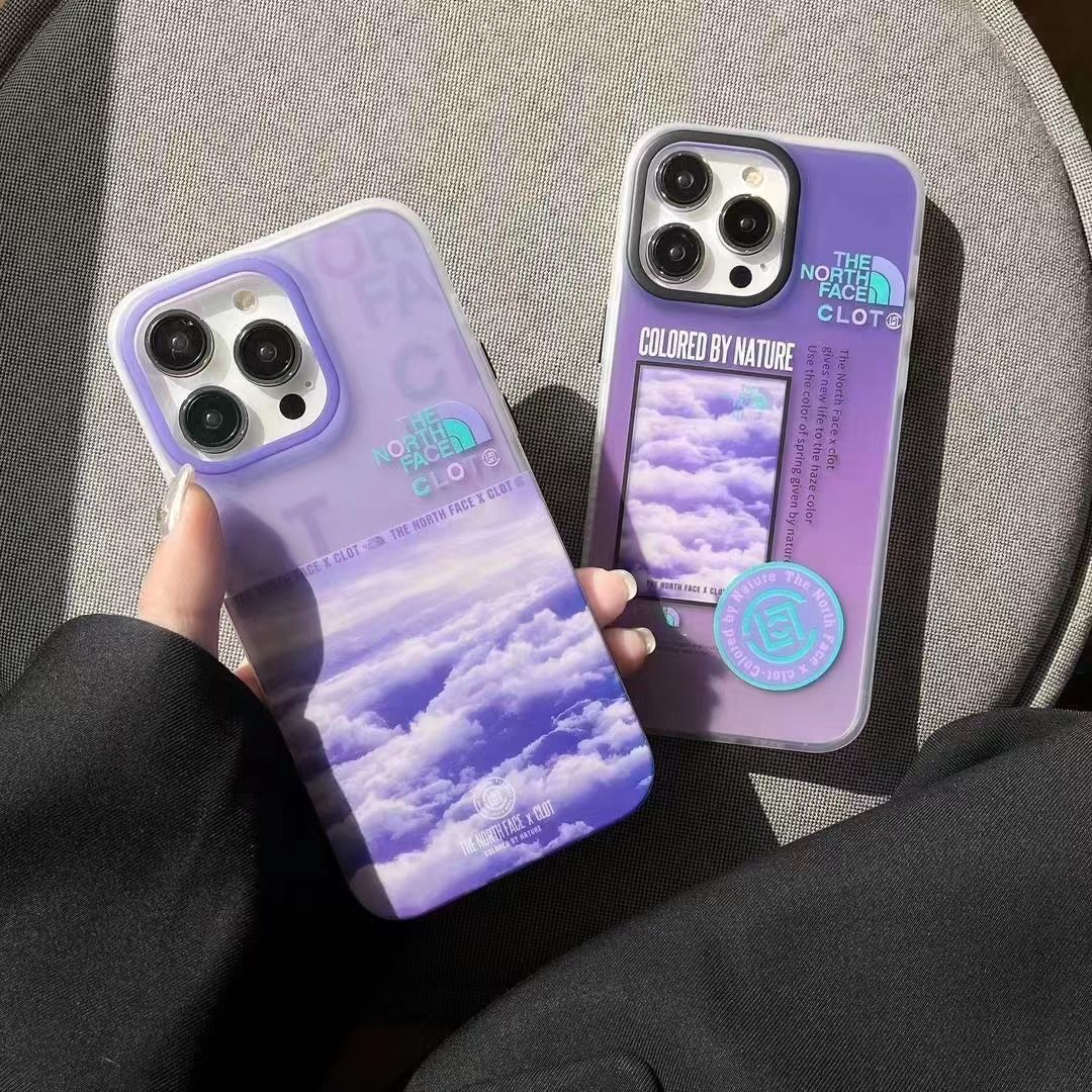 Iphone North Face Deep Purple