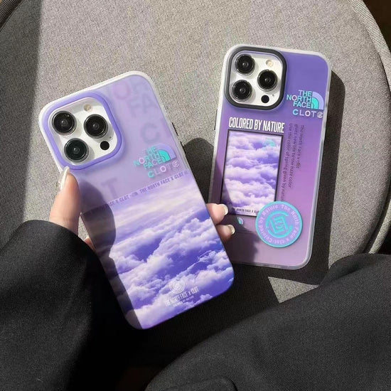 Iphone North Face Deep Purple