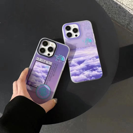 Iphone North Face Deep Purple