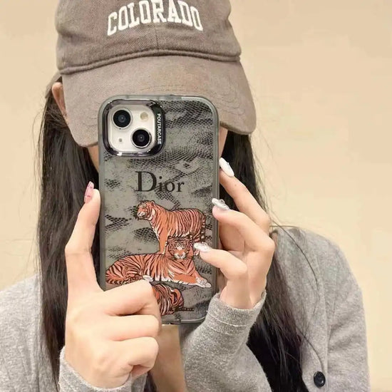 Luxury Brand Case (Dior Tiger)