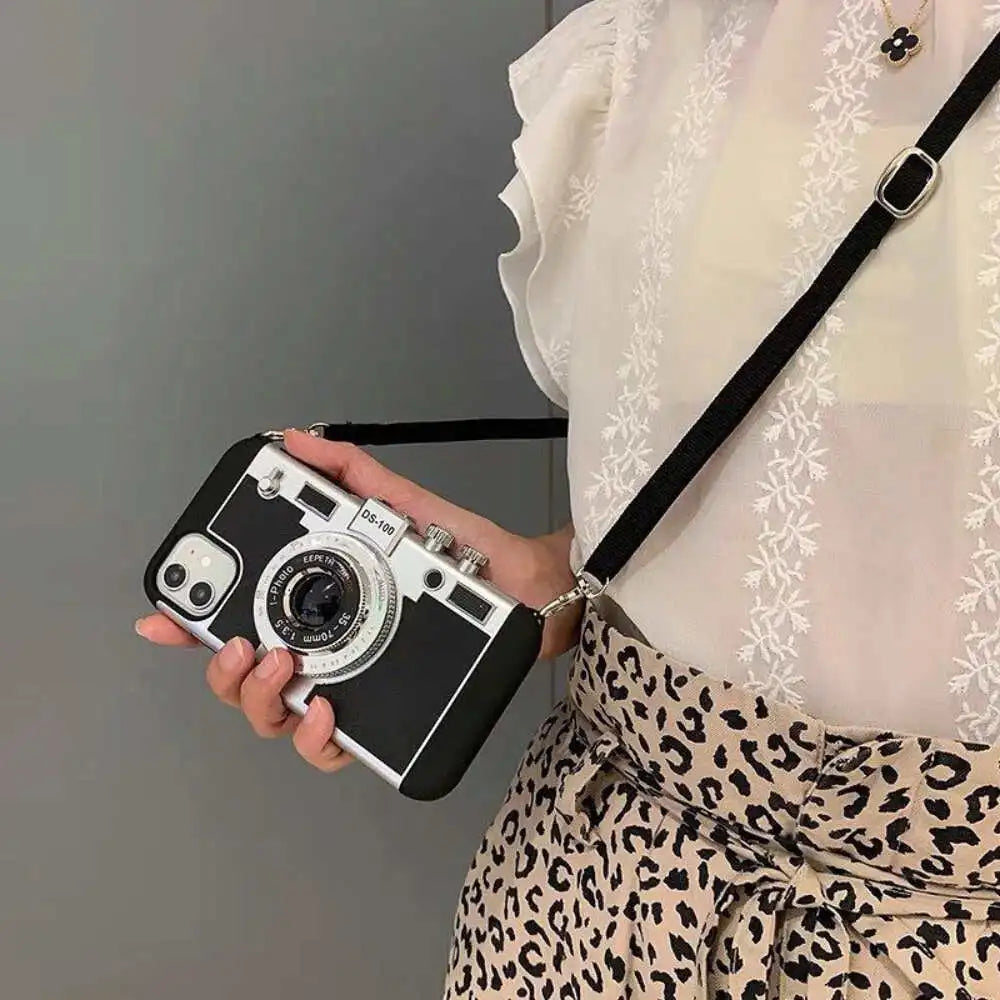 Camera Case With Shoulder Hanging