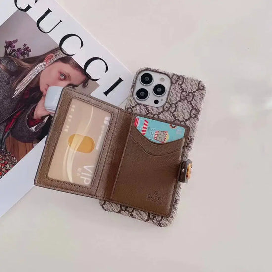Luxury Brand Gucci Wallet Case