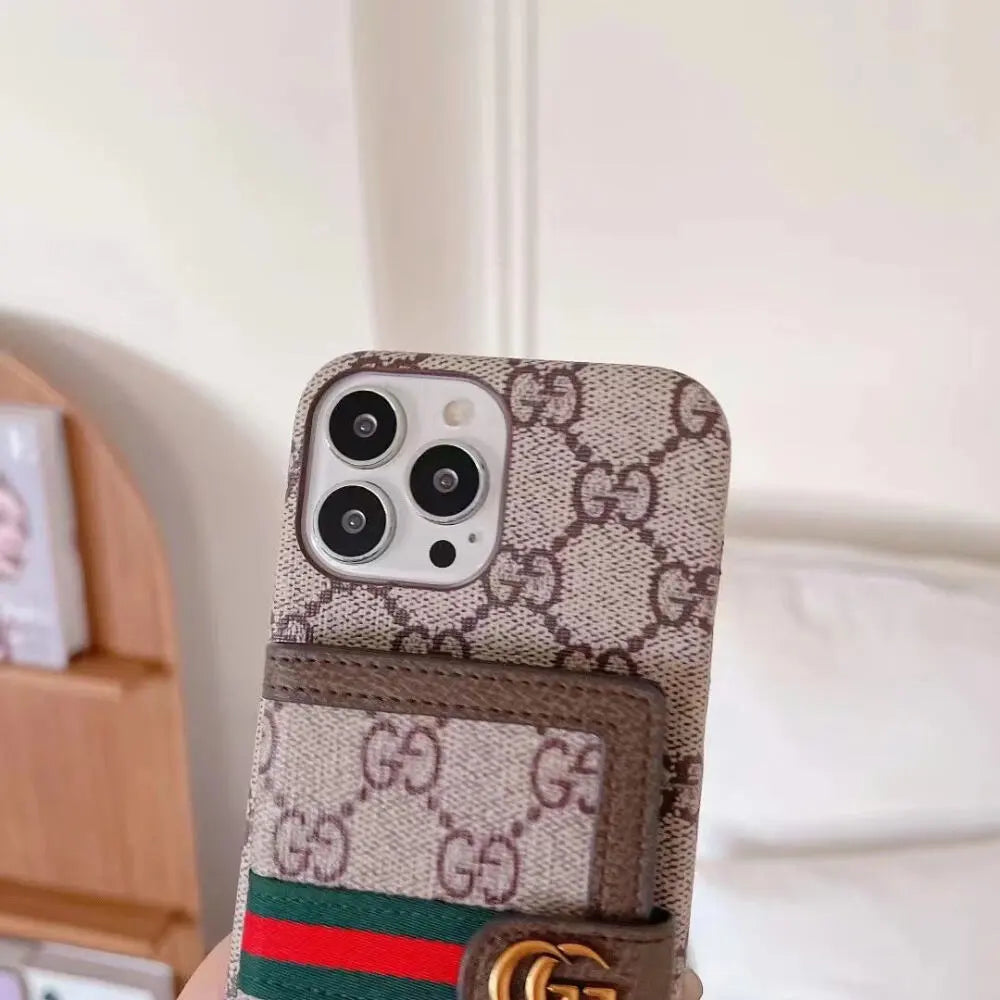 Luxury Brand Gucci Wallet Case