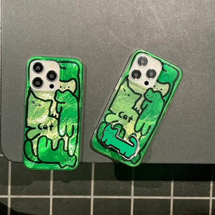 Graffiti Cats Stand Case