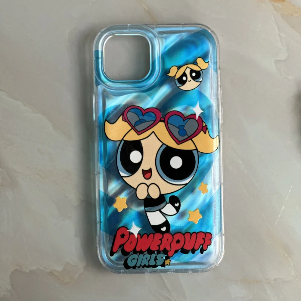 Powerpuff Girls Case With Mini Phone Holder