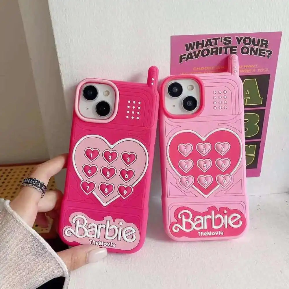 Barbie Phone Shape Case – The Gadget Outfit