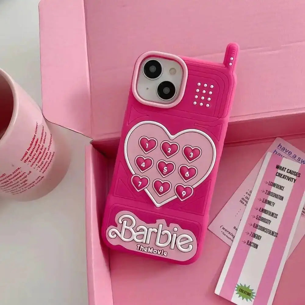 Barbie Phone Shape Case