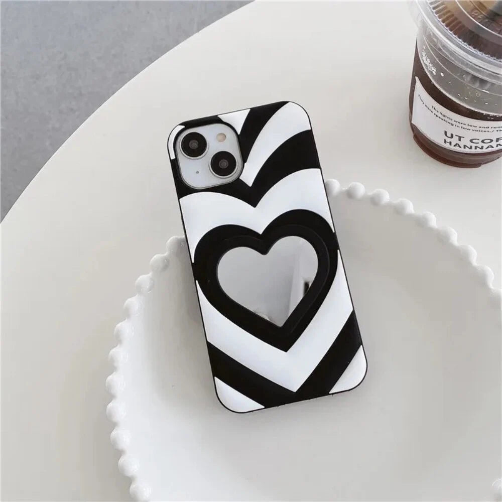 Heart Mirror Case