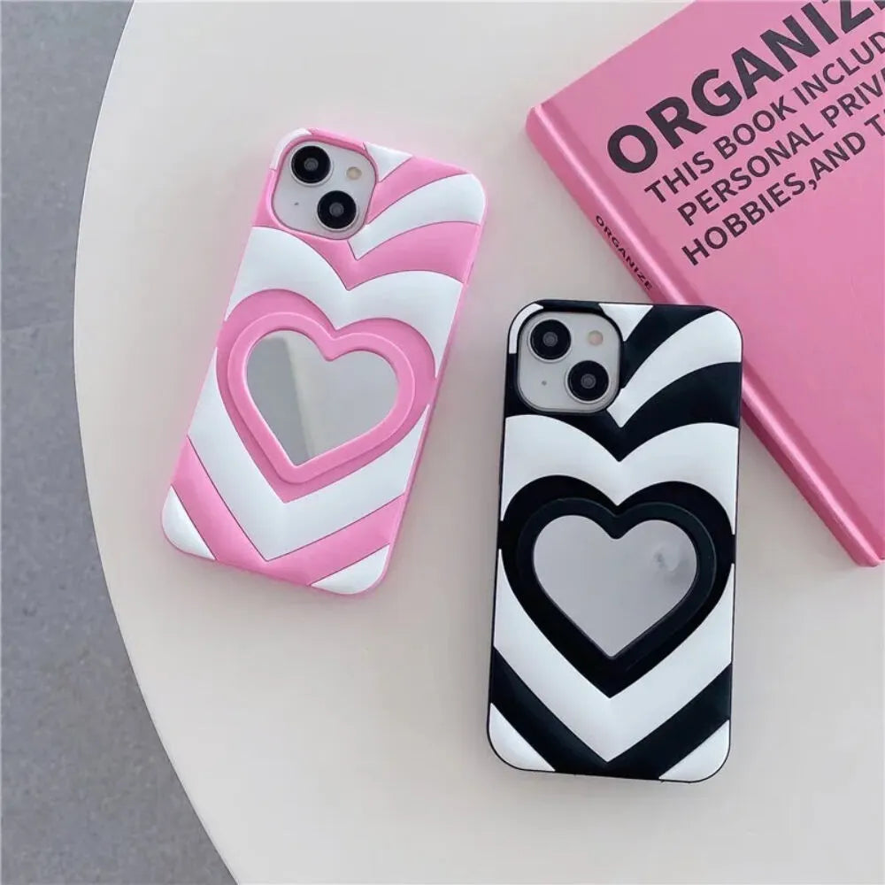 Heart Mirror Case