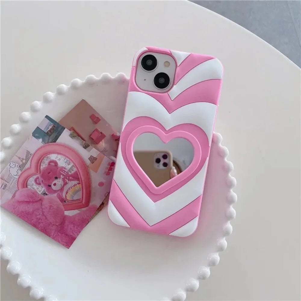 Heart Mirror Case