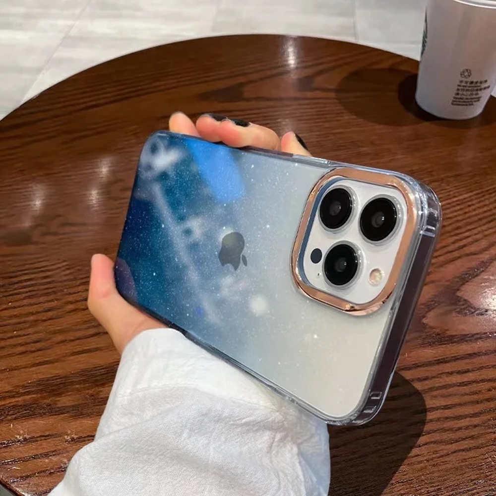 iPhone Sprinkle Glitter Transparent Case