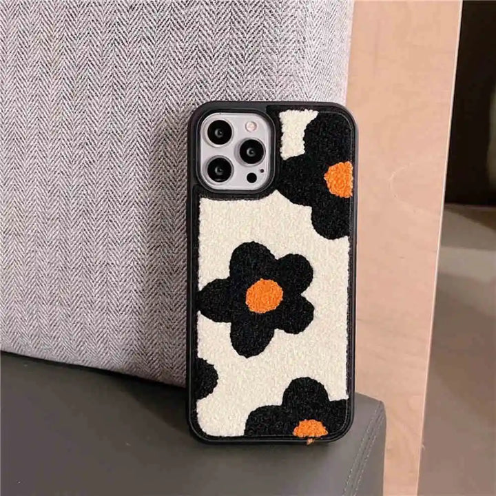 Korean Embroidered Flower Cover