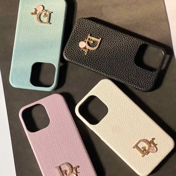 Luxury Branded Case In Leather