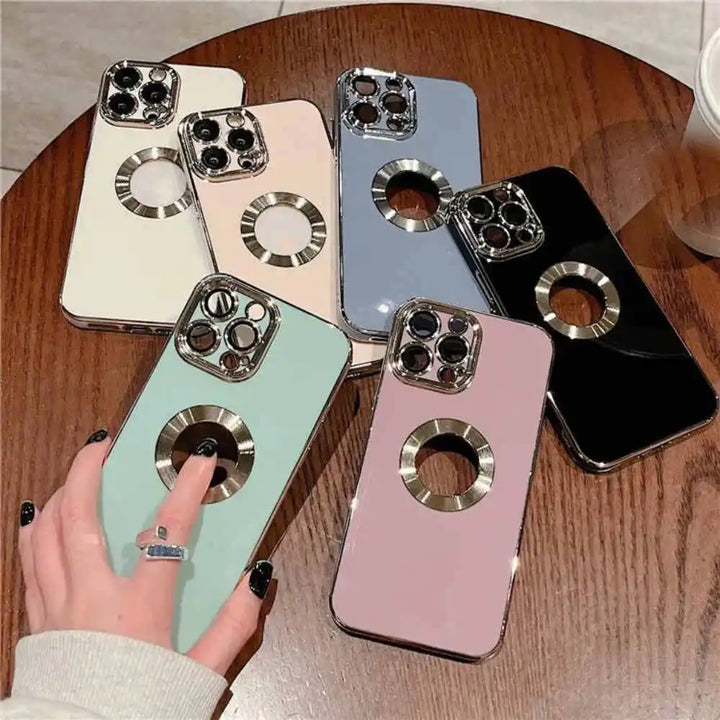 Luxury Glass Camera Protected Case