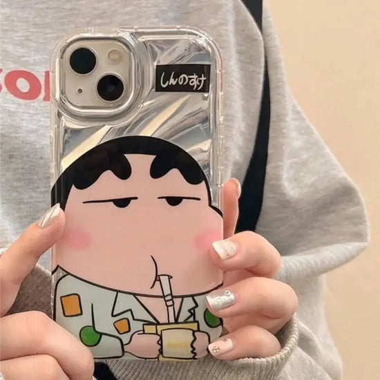 Blue Cartoon Case With Hand Grip – The Gadget Outfit Blue Cartoon Case With Hand Grip – The Gadget Outfit