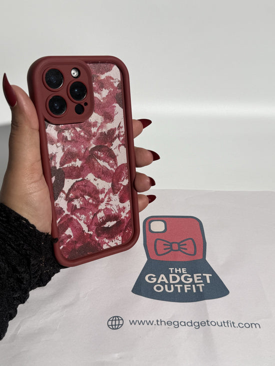 Kiss Print Luxe iPhone Case