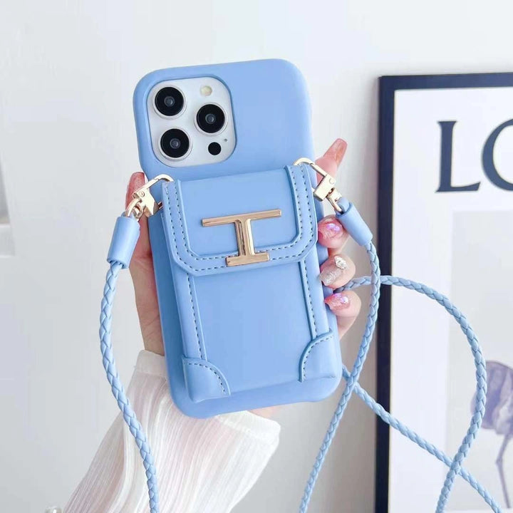 Elegant Crossbody Wallet Phone Case