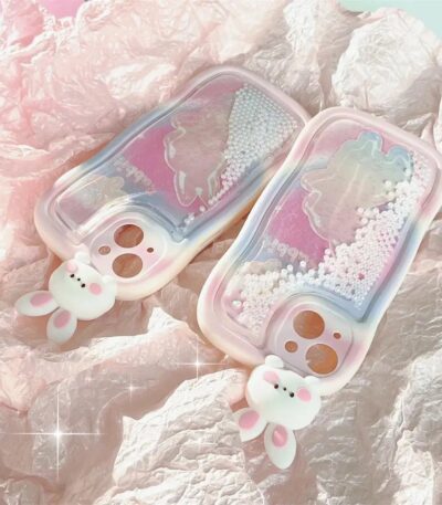 Glitter Balls Falling Kitty Case 2