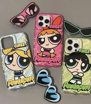 Powerpuff Girls With Pop Socket