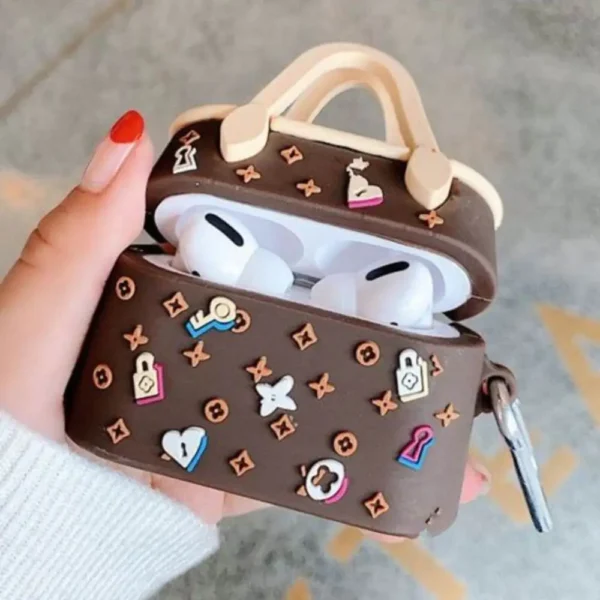 Luxury Brand With Bag Airpods Case
