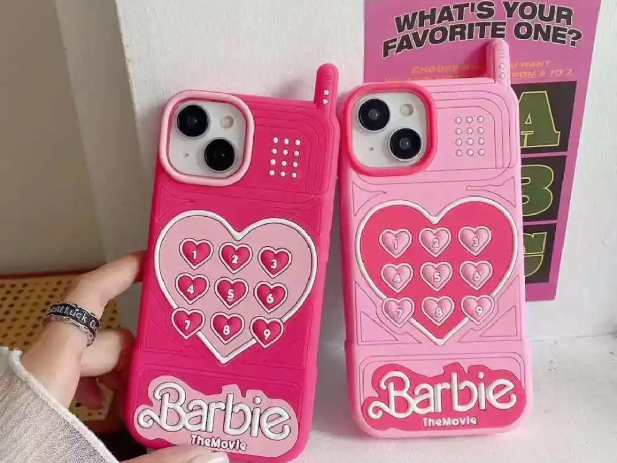 Fluorescent Barbie Case - The Gadget Oufit