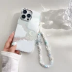 Holographic Cloud Case With Chrome
