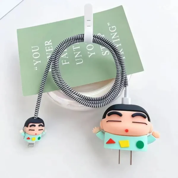 iPhone Charger Case - Shinchan