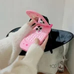 Flap Phone Mirror Case(Lite Pink )