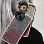 Shimmers Case With Stones Camera Chrome
