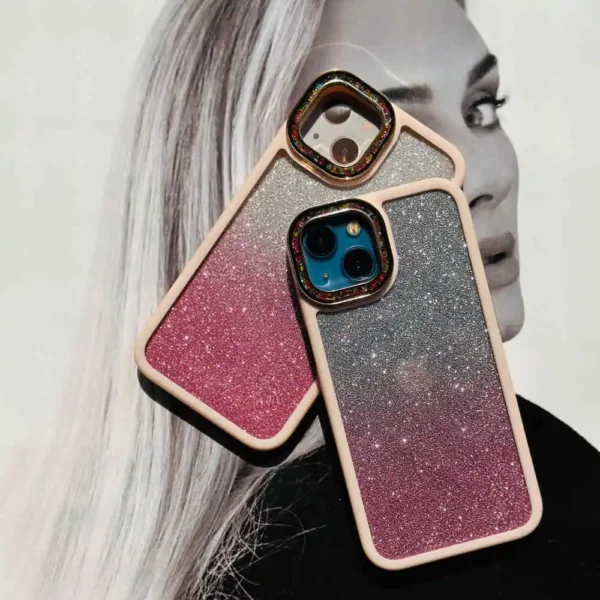Shimmers Case With Stones Camera Chrome