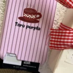 Taro Purple Coffee Card Holder Case