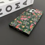 Rectangular Shape 3D Cherry Blossms Case