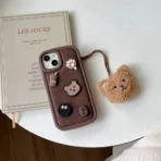 Paw Coffee And Cookie Case With Paw Pendant