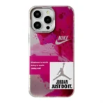 Jordan Pink Splash Phone Case