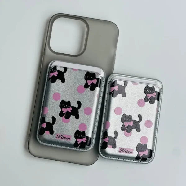 Polka Kitten Magsafe Case