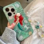 Under Sea Mermaid Phone Case with Charm