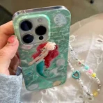 Under Sea Mermaid Phone Case with Charm